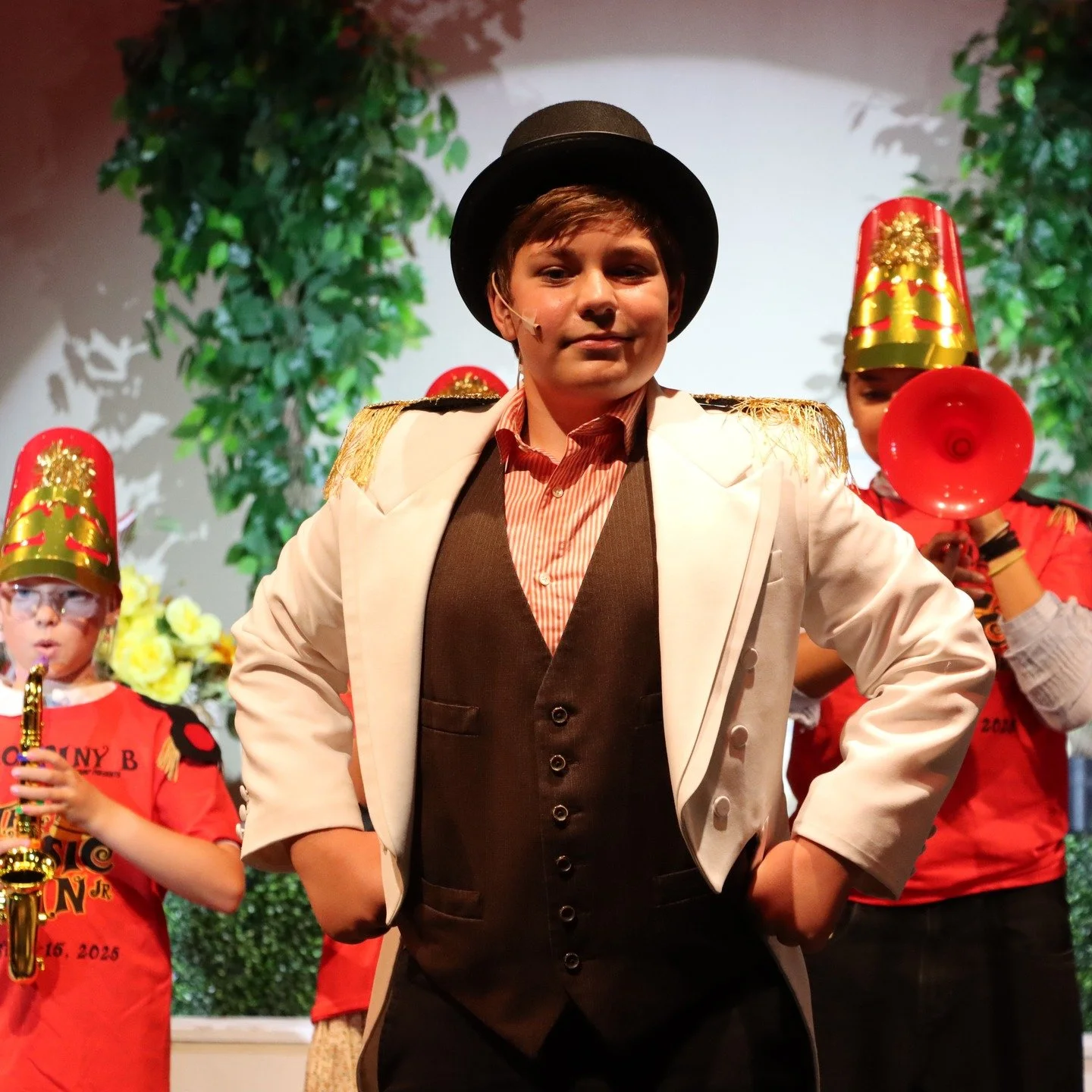 The Music Man Jr. opens today at 2:00 p.m. over at @communityschool! Catch it tomorrow too at 10:00 a.m. and 2:00 p.m. Link in bio!