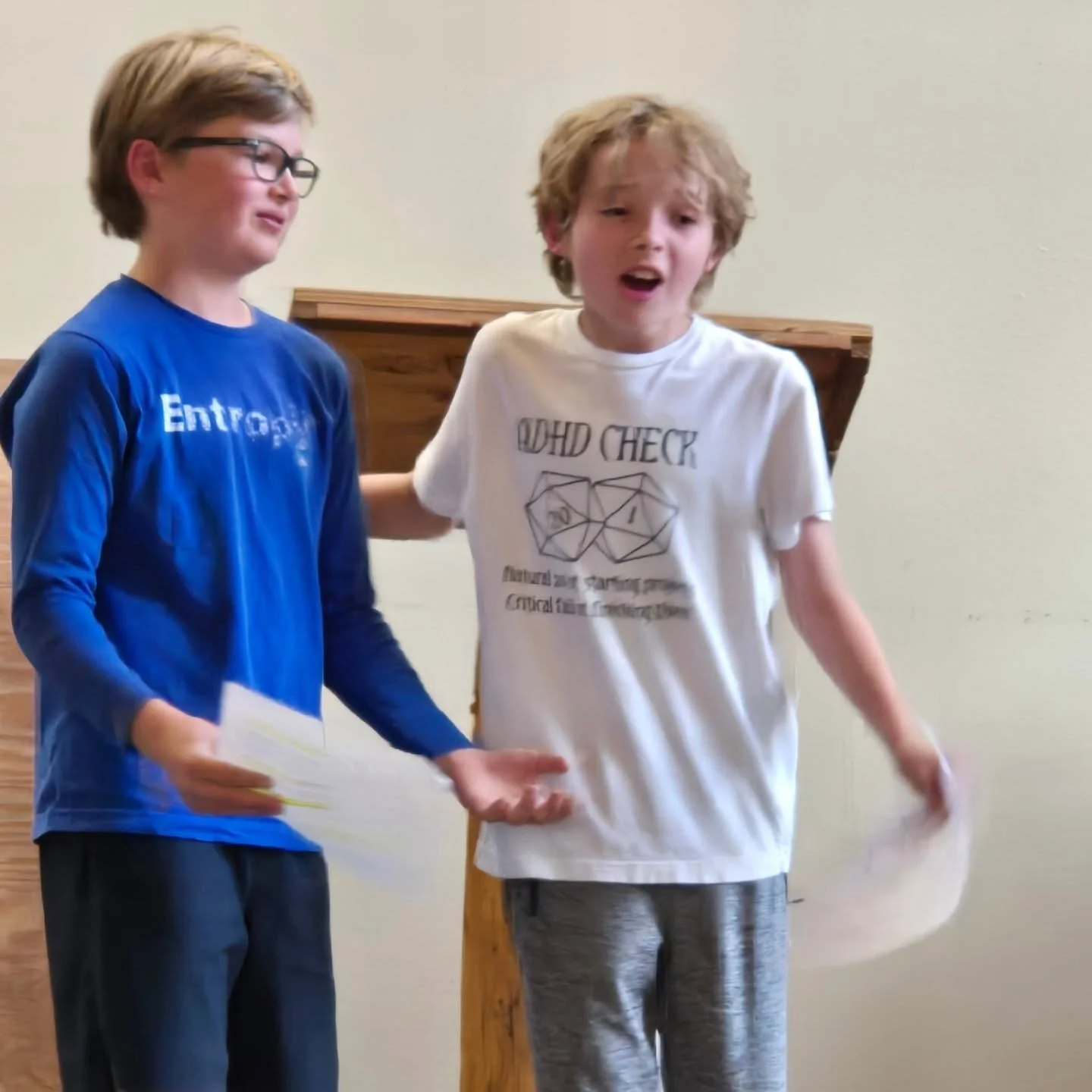 Talent Night! SPACC Day 4. Swipe to the end for a surprise.