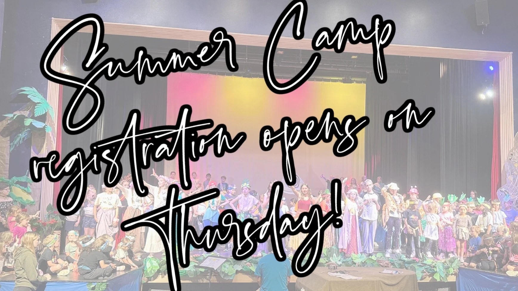 All camps from June-July are available for registration beginning at 10:00 a.m. MT on Thursday, April 2.

Link in bio!