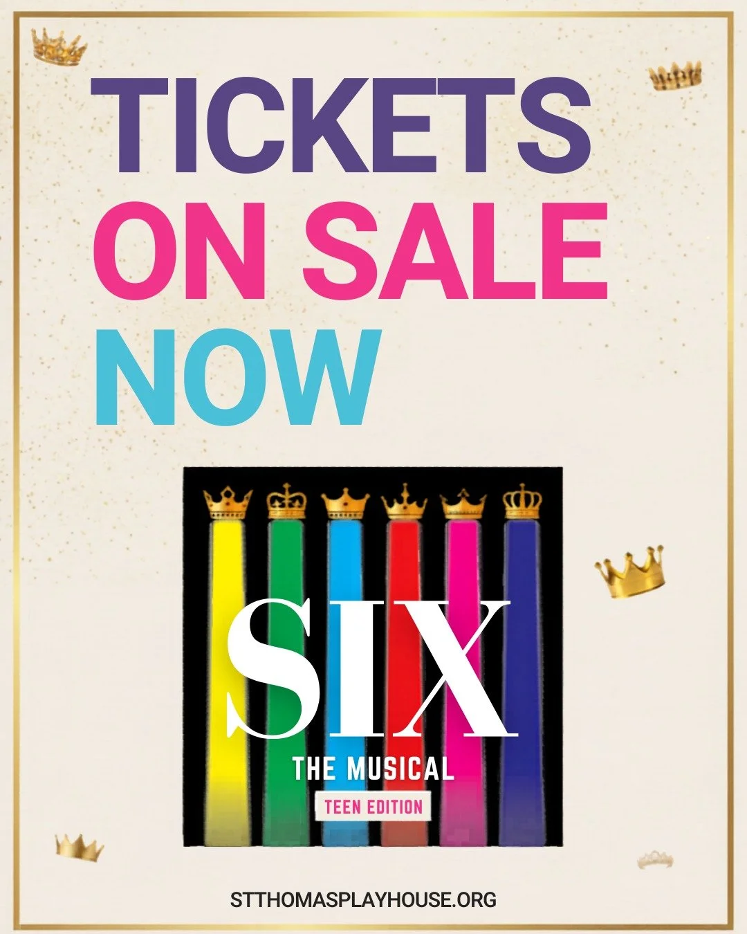 SIX opens June 16! Grab your tickets today. Link in bio.

#sixteenedition #musical #exwives