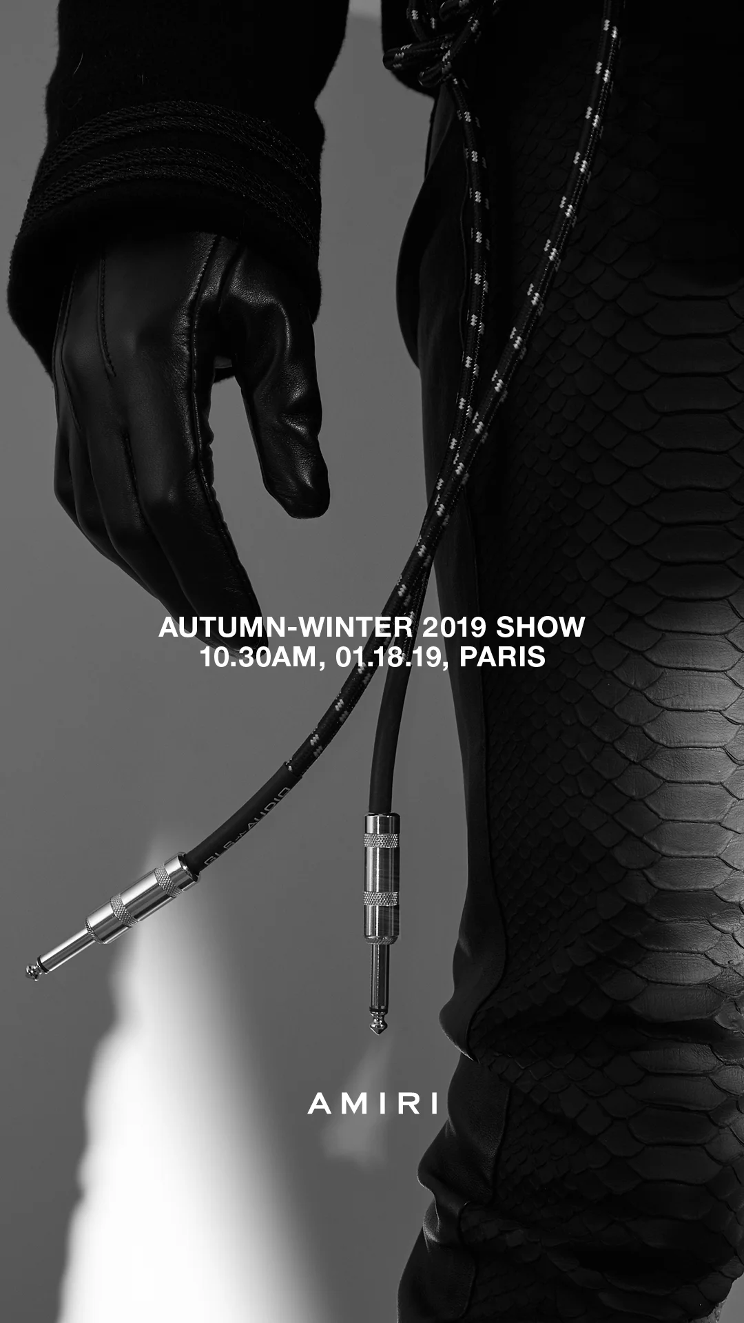 AMIRI FW19 SHOW PROMOTION