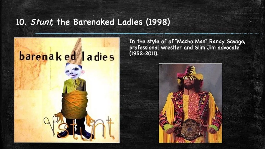 ChatGPT Reviews the 10 Most Popular Albums in my High School