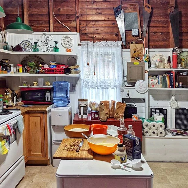 Tbh my favorite thing is cooking in other people's tiny ass kitchens