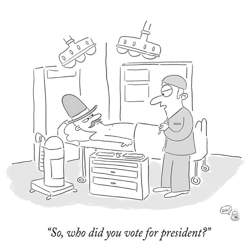 New Yorker Cartoons — Luigi Segre