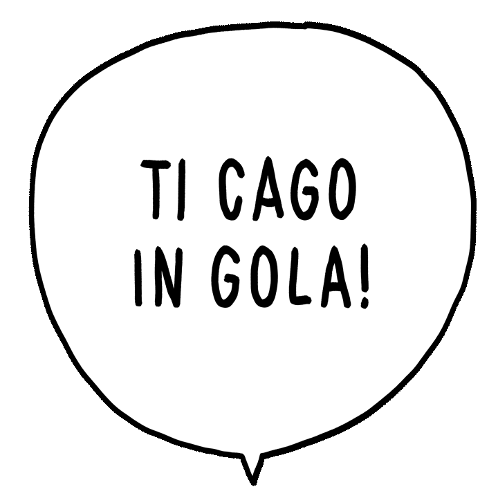 sticker_giphy_luigi_segre_insulti_gratis_ti_cago_in_gola.gif