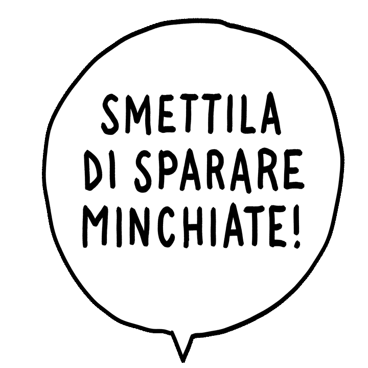 sticker_giphy_luigi_segre_insulti_gratis_smettila_di_sparare_minchiate.gif