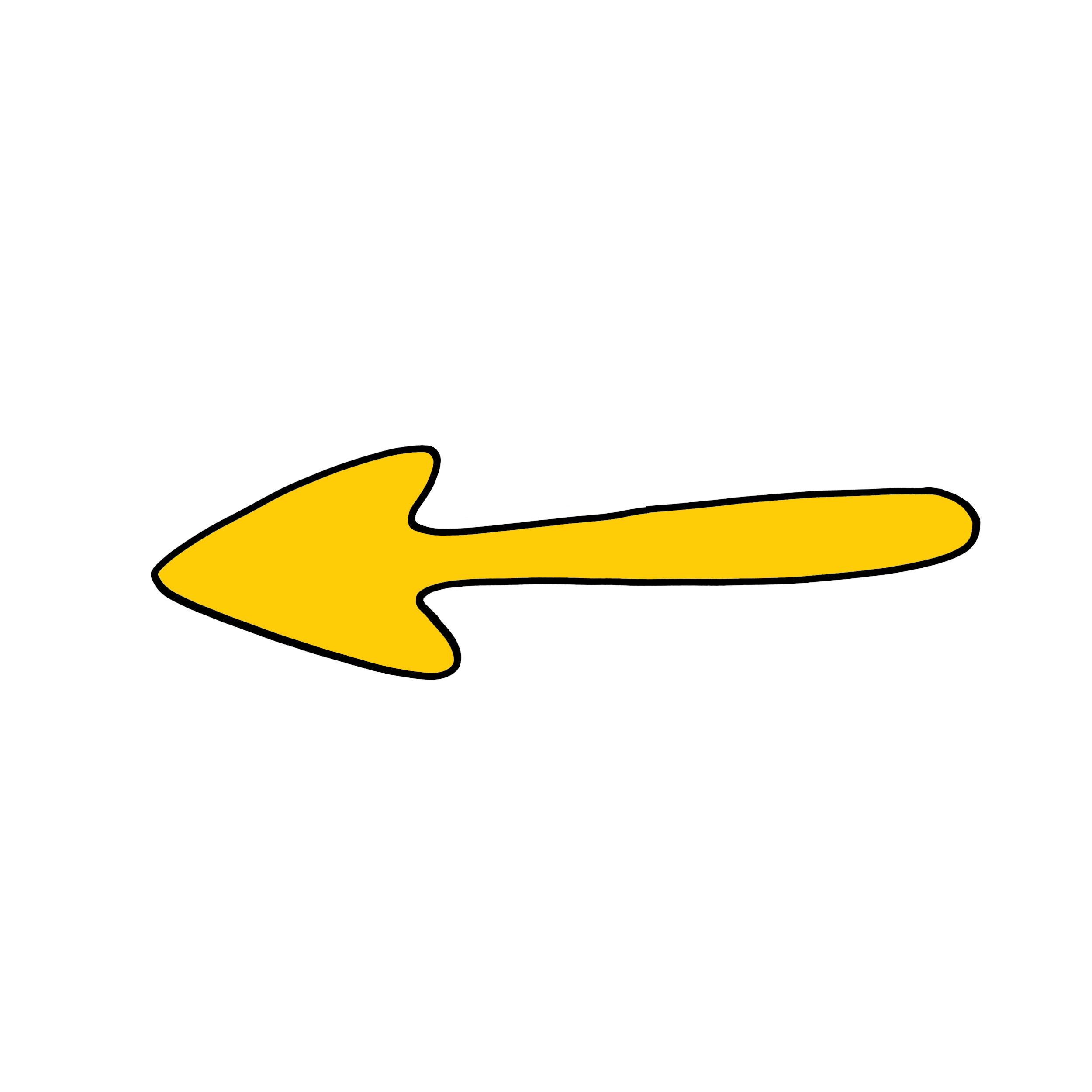 sticker_giphy_luigi_segre_instagram_arrow_small_round_arrow_horizontal_moving_yellow.gif
