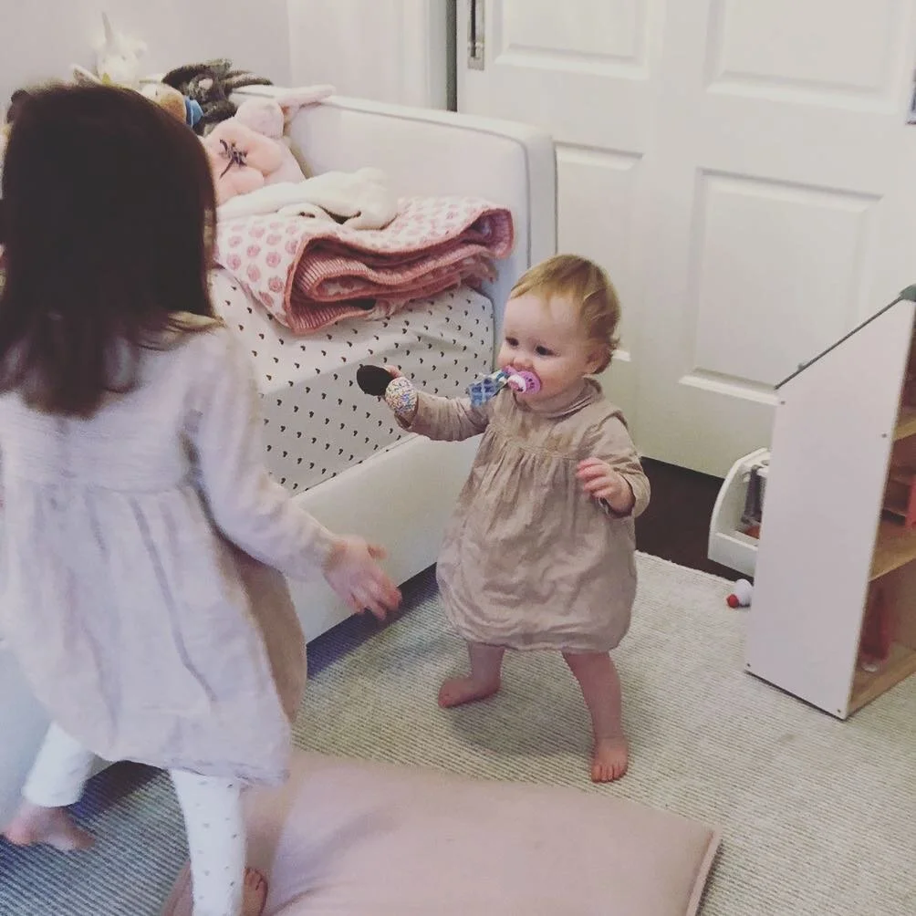 It seems fitting that her first steps were towards her idol, her big sister...Happy 1st birthday to our Zoe Rae, one year ago at 1am on your due date you completed our family.  We couldn’t have ask for a sweeter, more gentle or easy going littl