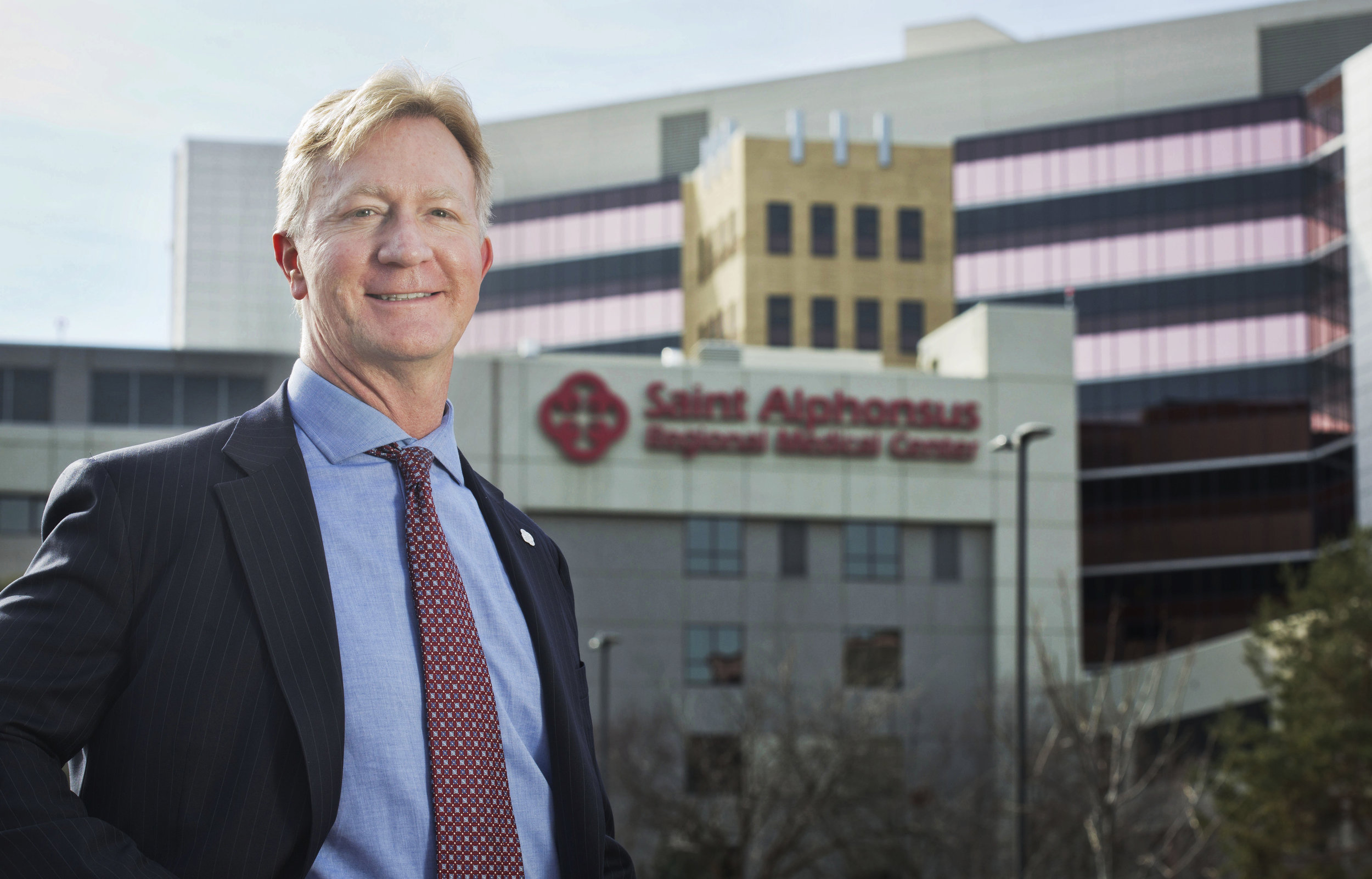 Rodney Reider at the Saint Alphonsus Health System