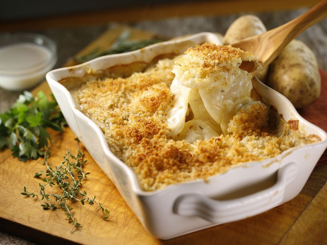 Silk Scalloped Potatoes