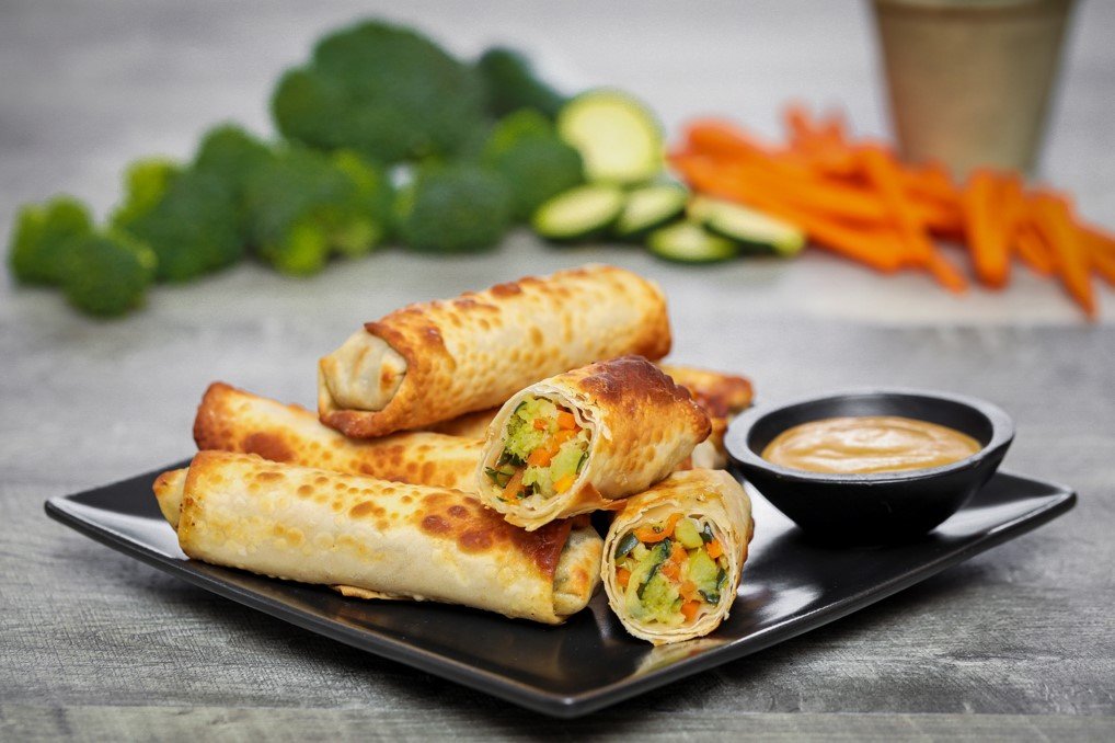 Air Fryer Teriyaki Egg Rolls