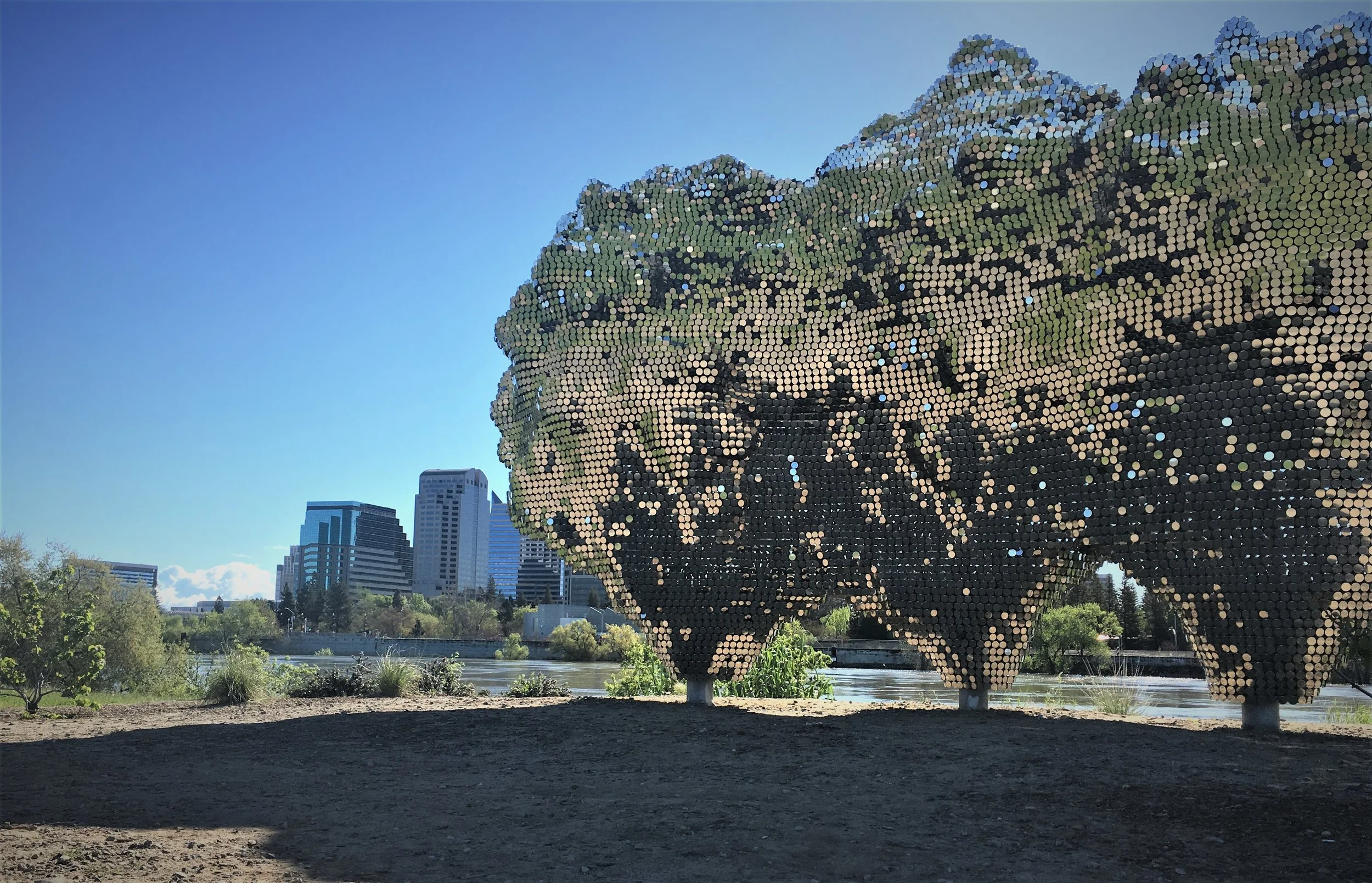  The newest piece of public art along the River Walk. “Subtile” is a shimmering and towering sculpture by Czech artist Federico Diaz. The $500,000 piece is the emerging artist’s first outdoor public art piece. 