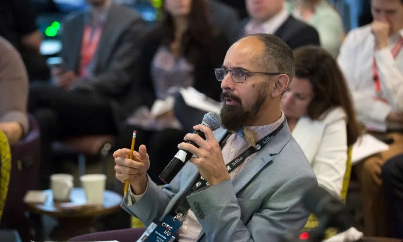 Cabaldon at South by Southwest in 2017, where he collaborated with other mayors. (David Kidd)