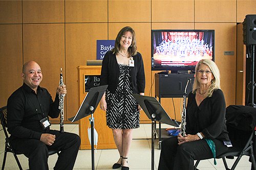  Performing at Baylor College of Medicine 