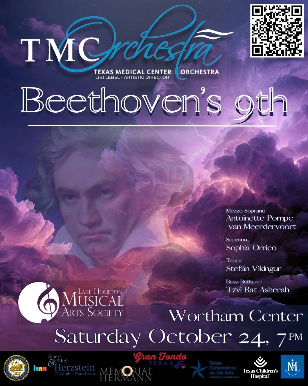 Beethoven's 9th Symphony Concert Poster