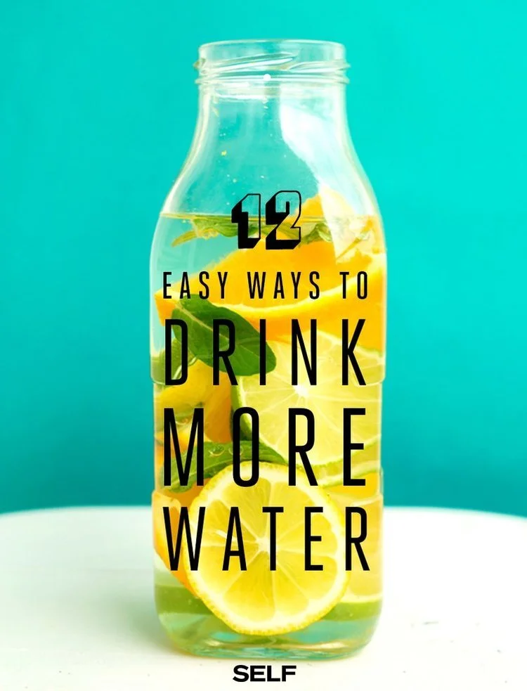 12 Easy Ways to Drink More Water Every Day
