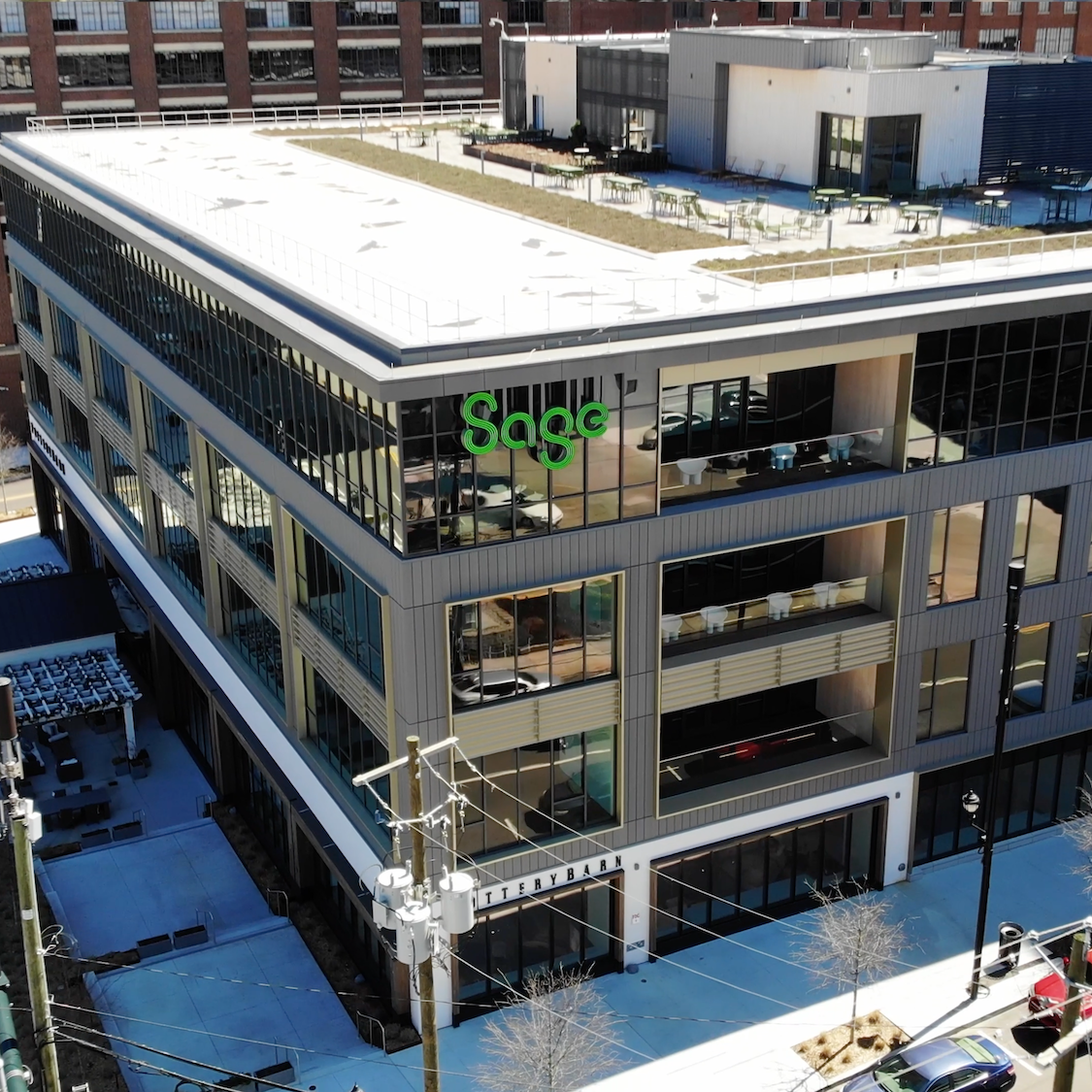 Commercial documentary video showcasing Sage’s new Atlanta office build out