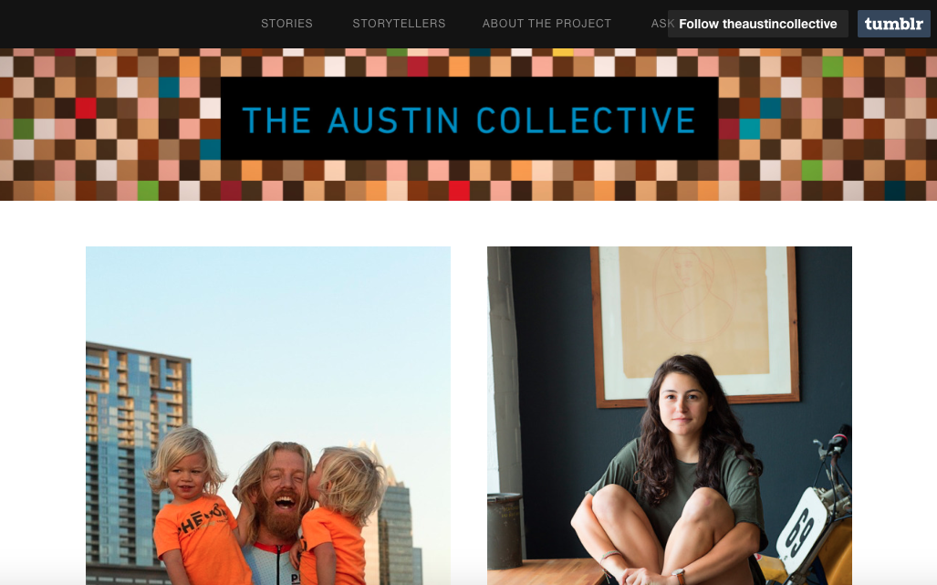 The website