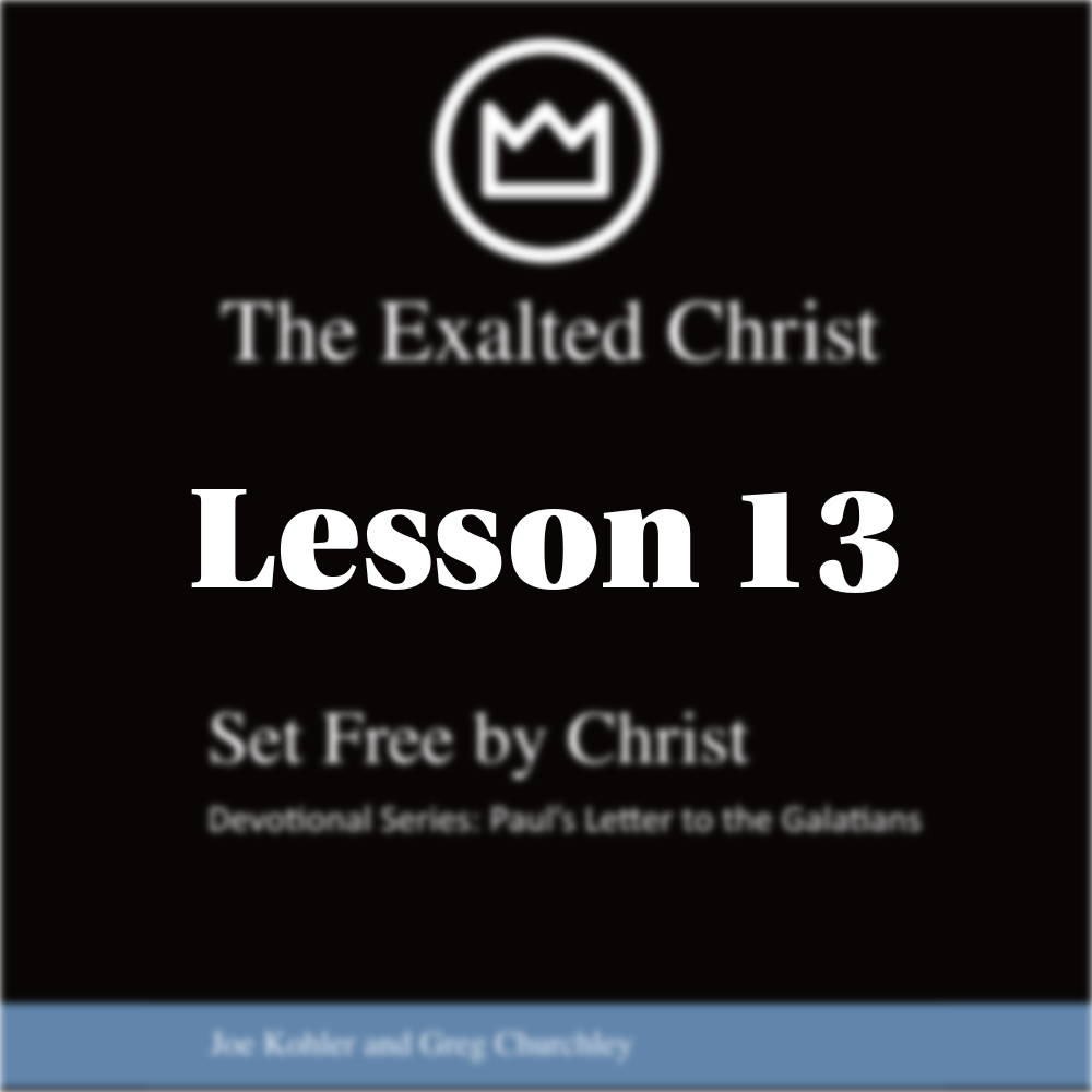 Lesson 13 - Brotherly Responsibilities