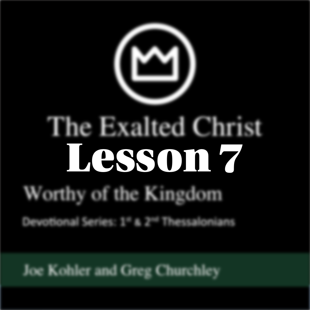 Lesson 7 - The Coming Day of the Lord
