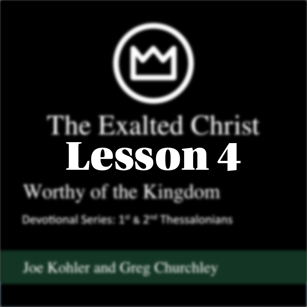 Lesson 4 - A Defense of Paul's Absence