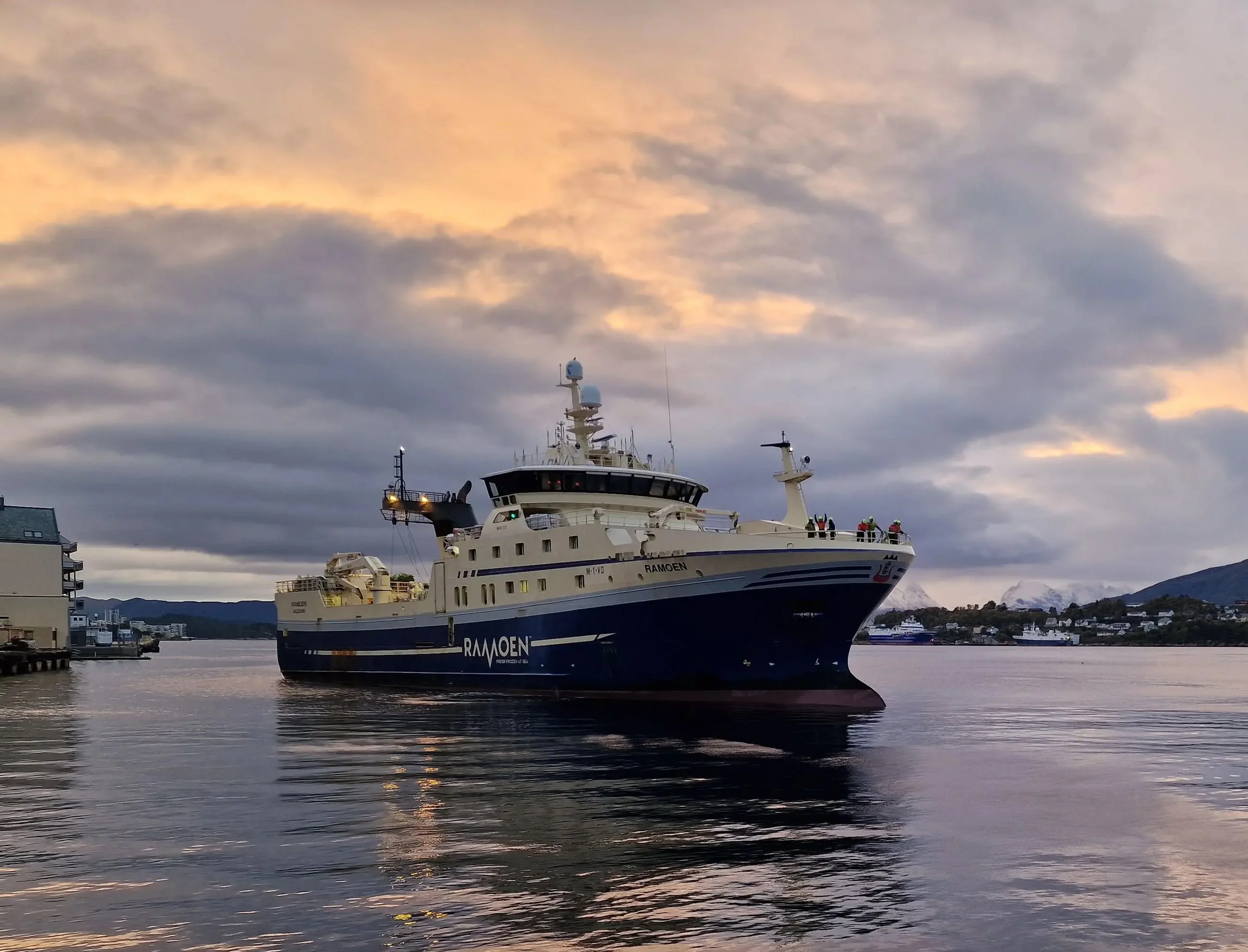 Kvalitetsfisk sortert med Marelec Vision kamera!