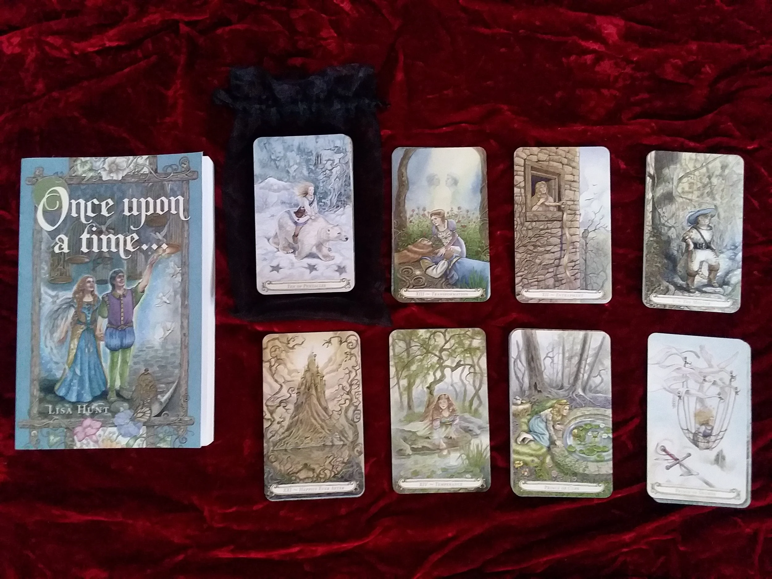 OOP First edition 2009 – Fairy Tale Tarot by Lisa Hunt Excellent Condition