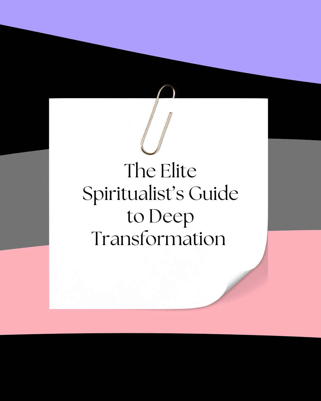 The Elite Spiritualist’s Guide to Deep Transformation