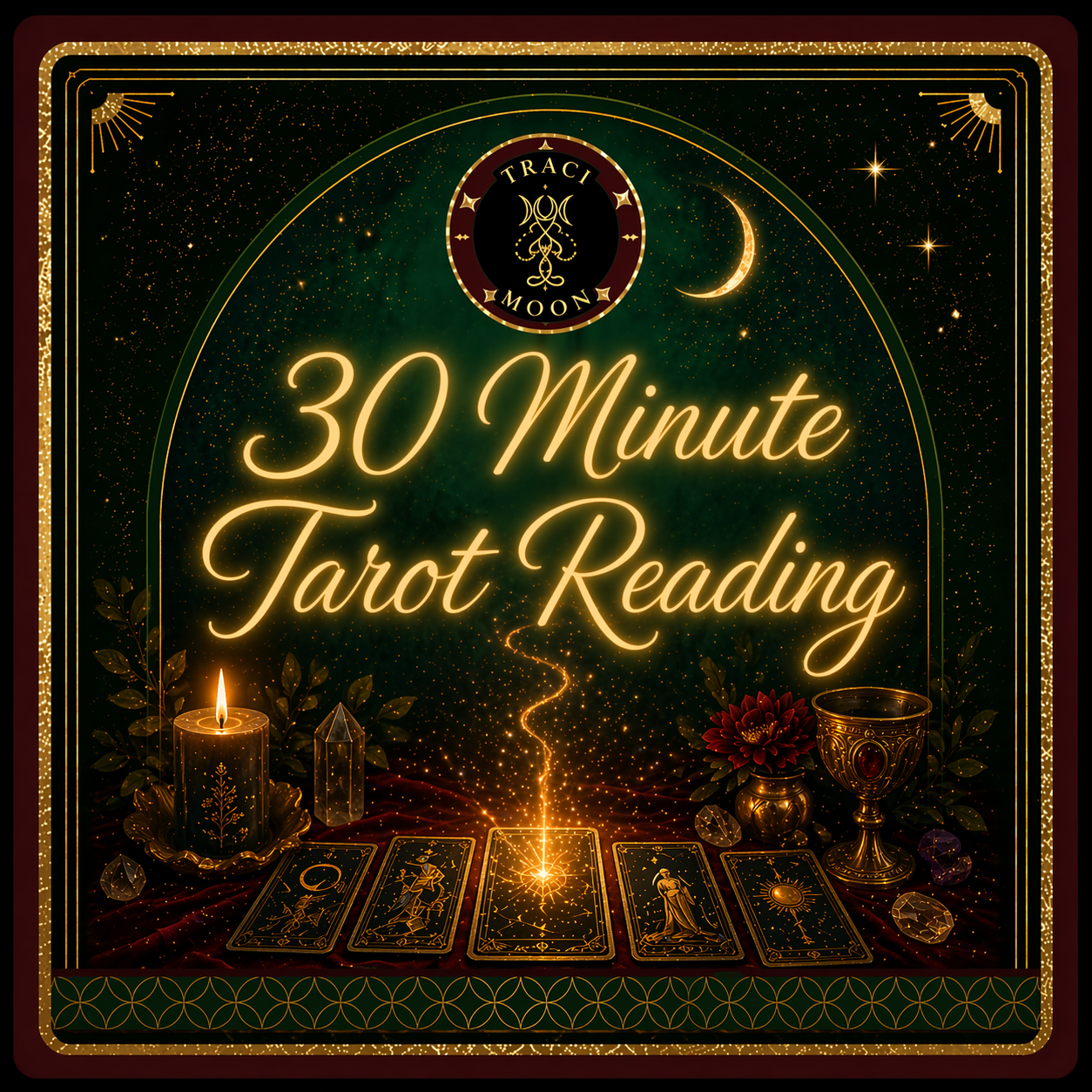 30 Minute Psychic Tarot Reading by Traci Moon —The Luxury Witch