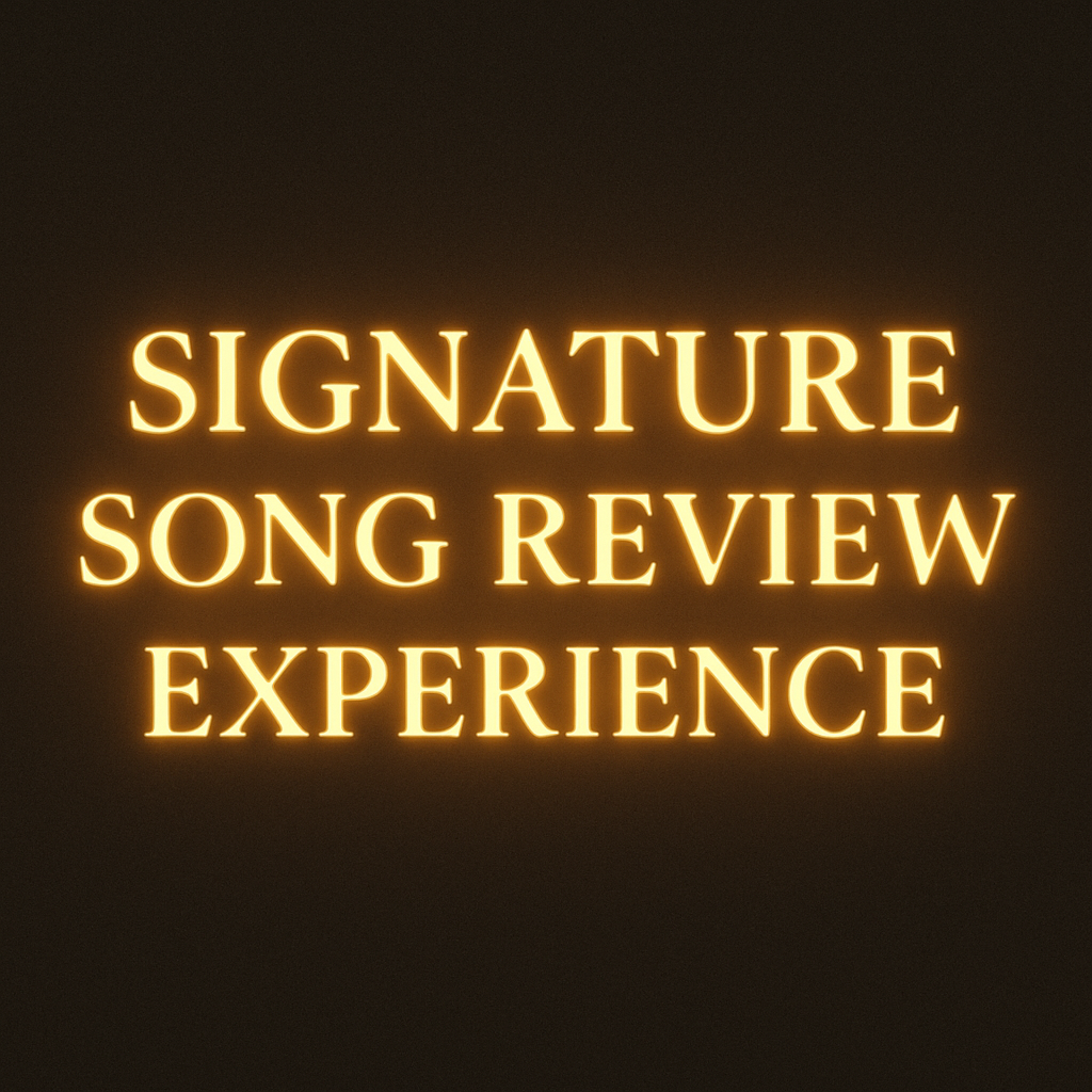 Signature Song Review Experience