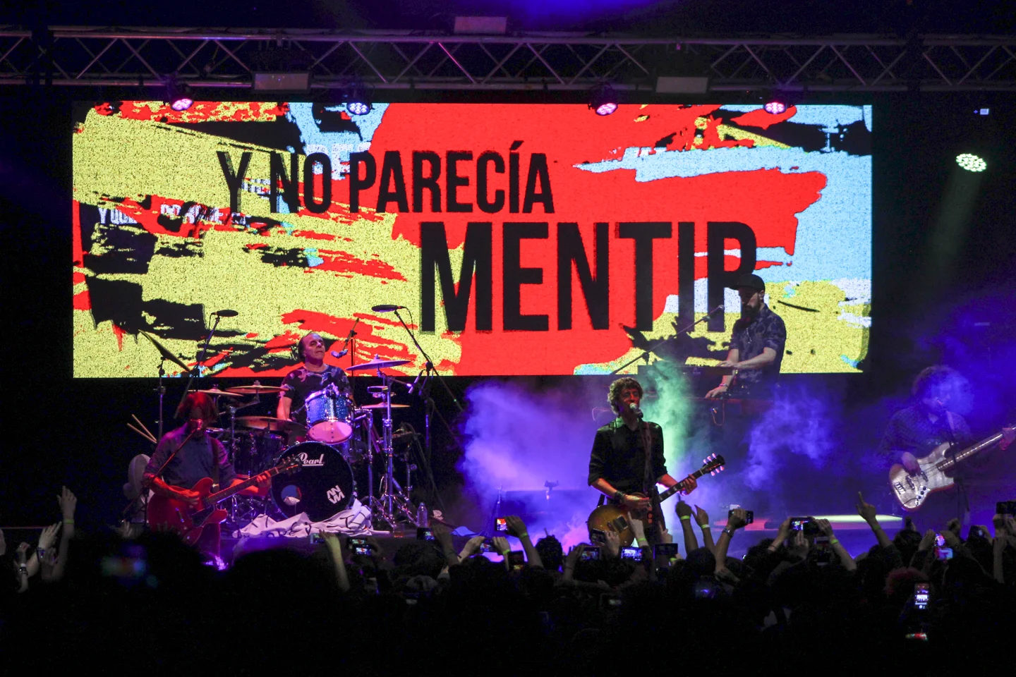Así fue el concierto de El cuarteto de Nos en el Auditorio Mayor