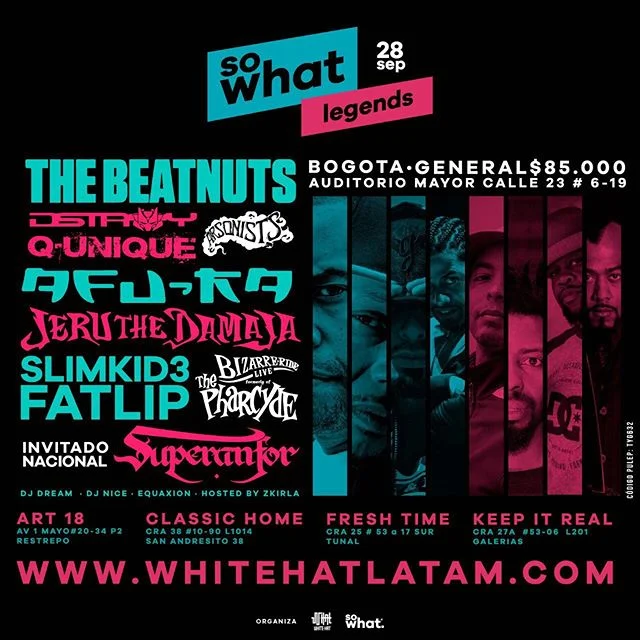2 d&iacute;as para #SoWhatLegends 🔥

Recomendaciones para vivir este concierto como se debe 👆🏻🚨 @whitehatlatino @sowhatnation #CreemosEnLosEventosEnVivo 🙌🏻