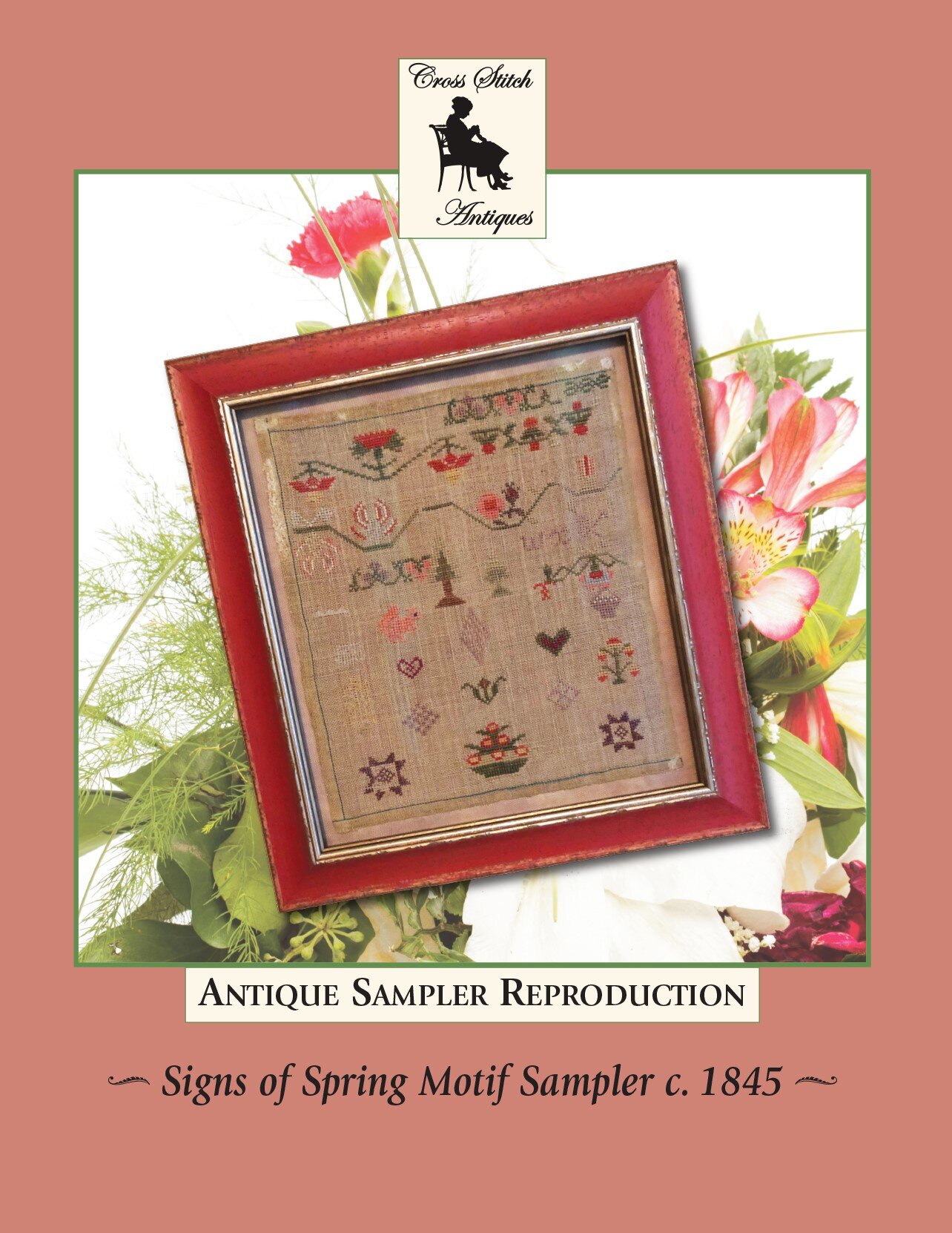 Ashton School 1846 Antique Sampler of the Month Series by Cross Stitch Antiques MONTH 4 Mary Green