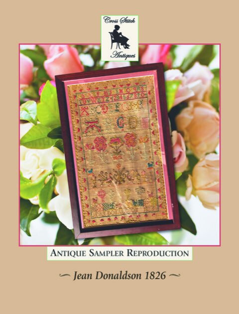 Ashton School 1846 Antique Sampler of the Month Series by Cross Stitch Antiques MONTH 4 Mary Green
