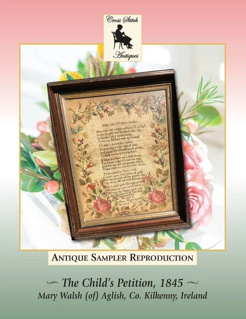 The Child's Petition 1845, Mary Walsh, Aglish, Co. Kilkenney Ireland PDF Digital Download