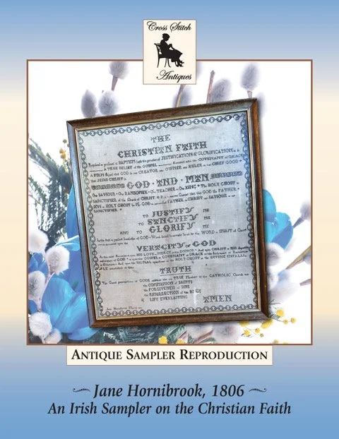 Jane Hornibrook 1806,  The Christian Faith Sampler