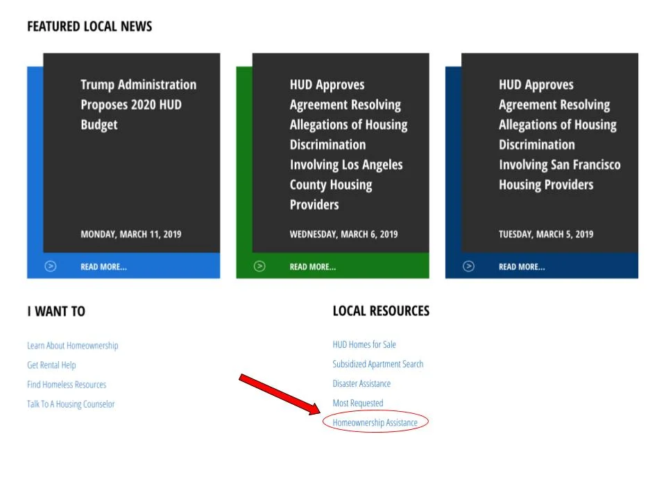 First-time home buyer programs