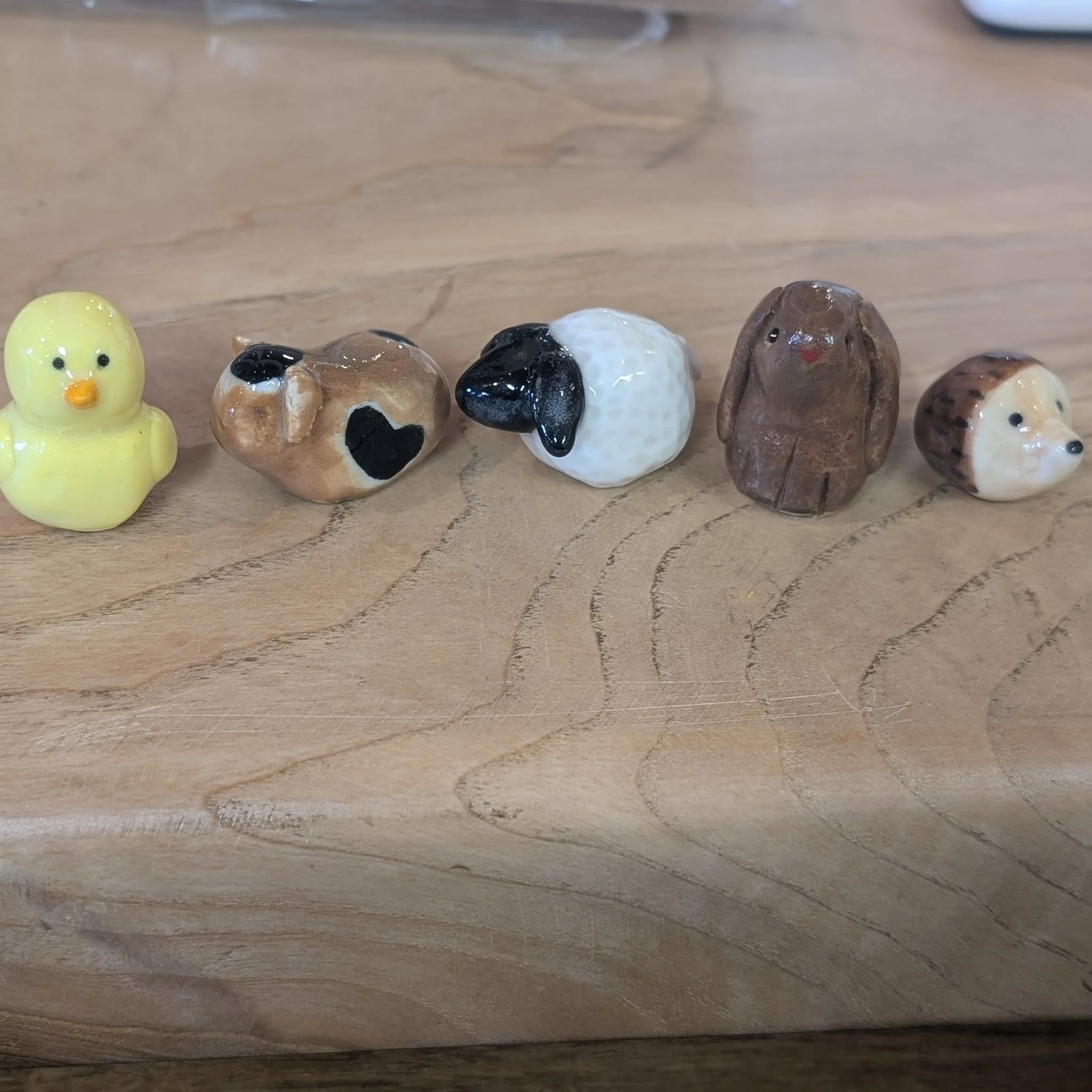 Claire from Longfield Barn Pottery has done it again 🐣🐑🐰

These gorgeous little mini animals have been flying the nest, hopping off the shelves and trotting straight out the door! Tiny but mighty&hellip; they&rsquo;re causing quite the little stam