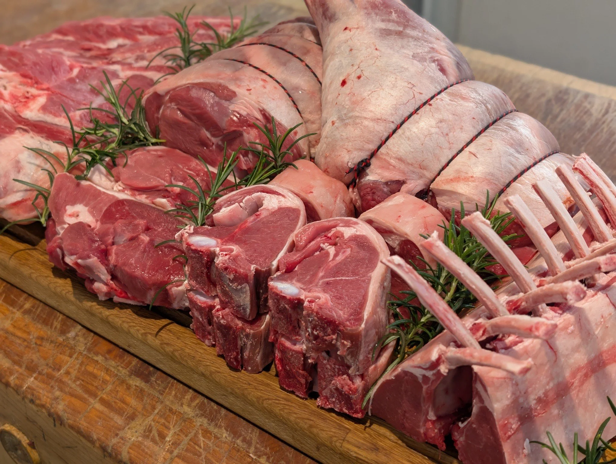 Hogget on the counter this week&hellip; and it is something special.

Our Badger Face hogget, slow grown and full of flavour, comes from local supplier Wendy Maughan. 

Hogget sits beautifully between lamb and mutton in maturity, which means the meat