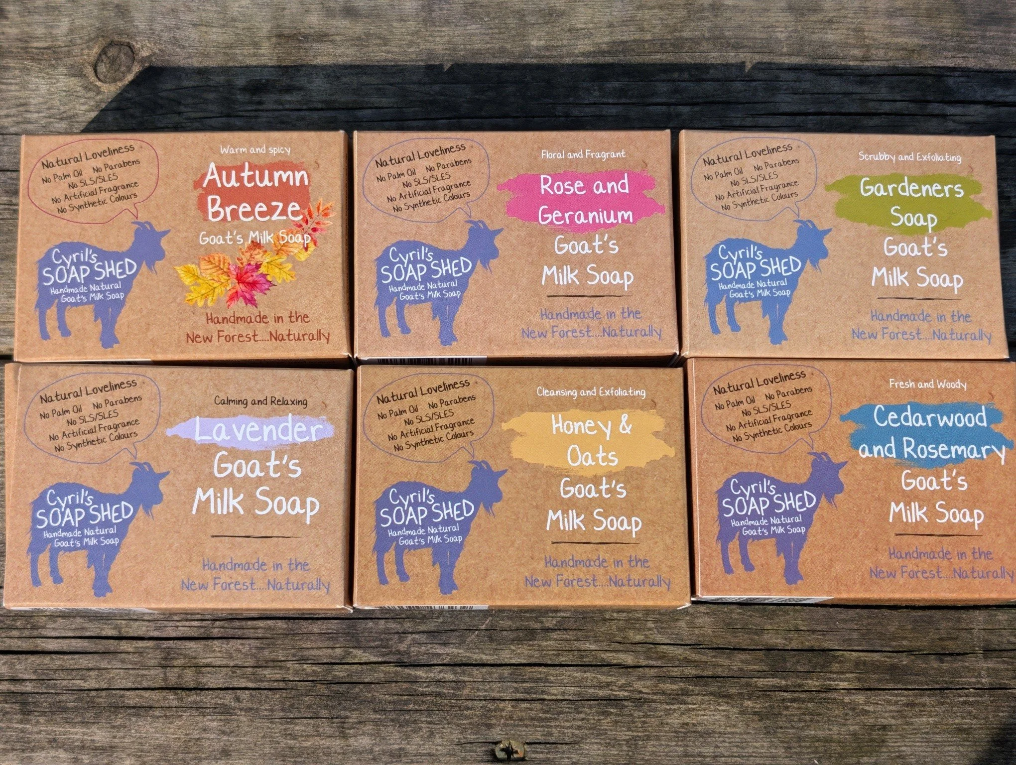 Have you herd about Cyril&rsquo;s Soap Shed&hellip; or are you just goat-ing to ignore it? 🐐🧼

Handmade right here in the New Forest, Cyril&rsquo;s goat&rsquo;s milk soaps and shampoo bars are packed full of natural goodness  and absolutely none of