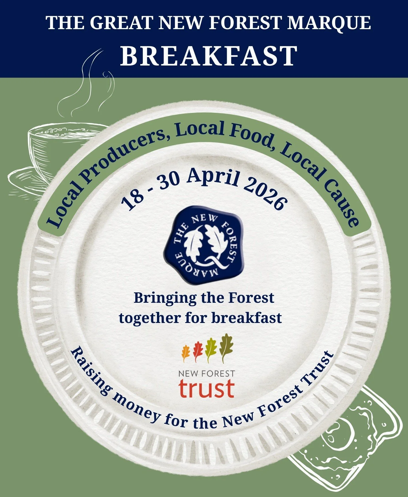 This Saturday&hellip; breakfast just got seriously local 🌿🍳

We&rsquo;re kicking off the Great New Forest Marque Breakfast right here at Hockey&rsquo;s, bringing together some of the very best ingredients from across the Forest onto one plate.

Fro