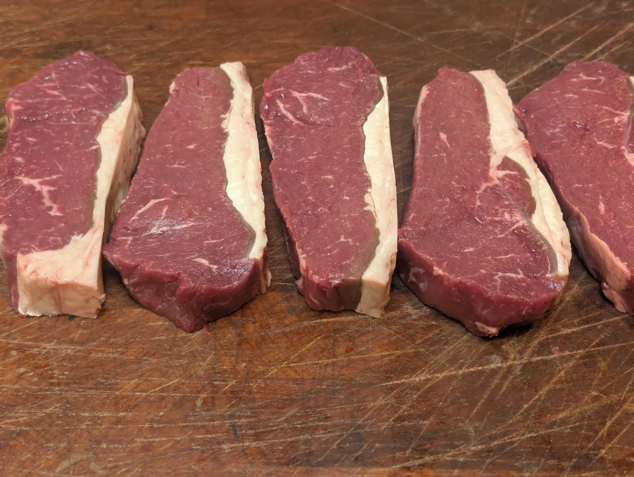 #sizzle 🥩🔥

Local Forest run Devon Red beef, freshly prepared and looking incredible on the butchery counter at Hockey&rsquo;s Farm Shop.

These beautiful steaks are packed with flavour and ready for the BBQ, frying pan or a simple supper with Jers