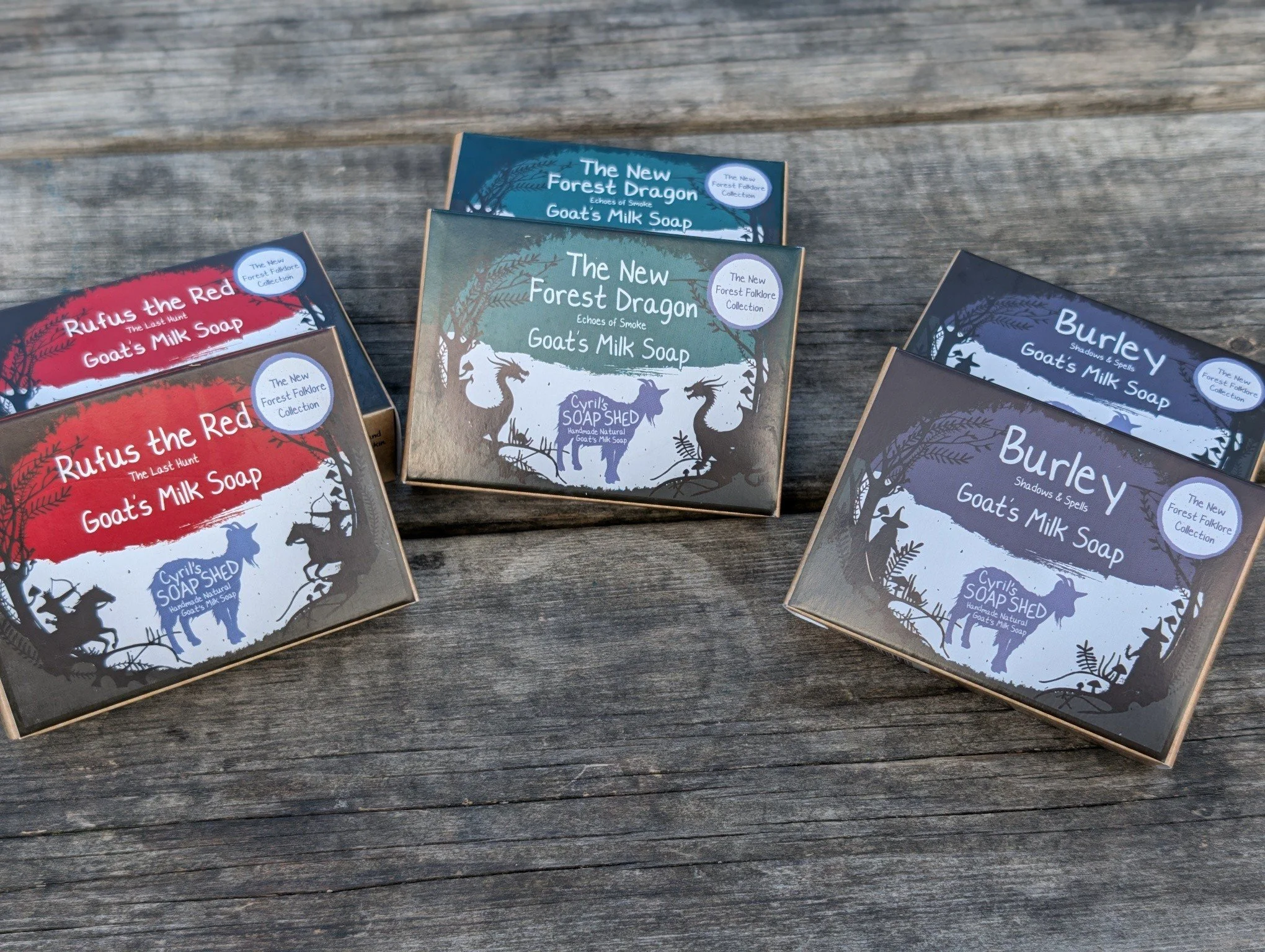 Step into the legends and folklore of the New Forest 🌲✨

We are absolutely loving the new Folklore Collection from Cyril&rsquo;s Soap Shed, handmade locally in Hampshire and inspired by the magic, myths and landscapes of the New Forest.

Featuring b