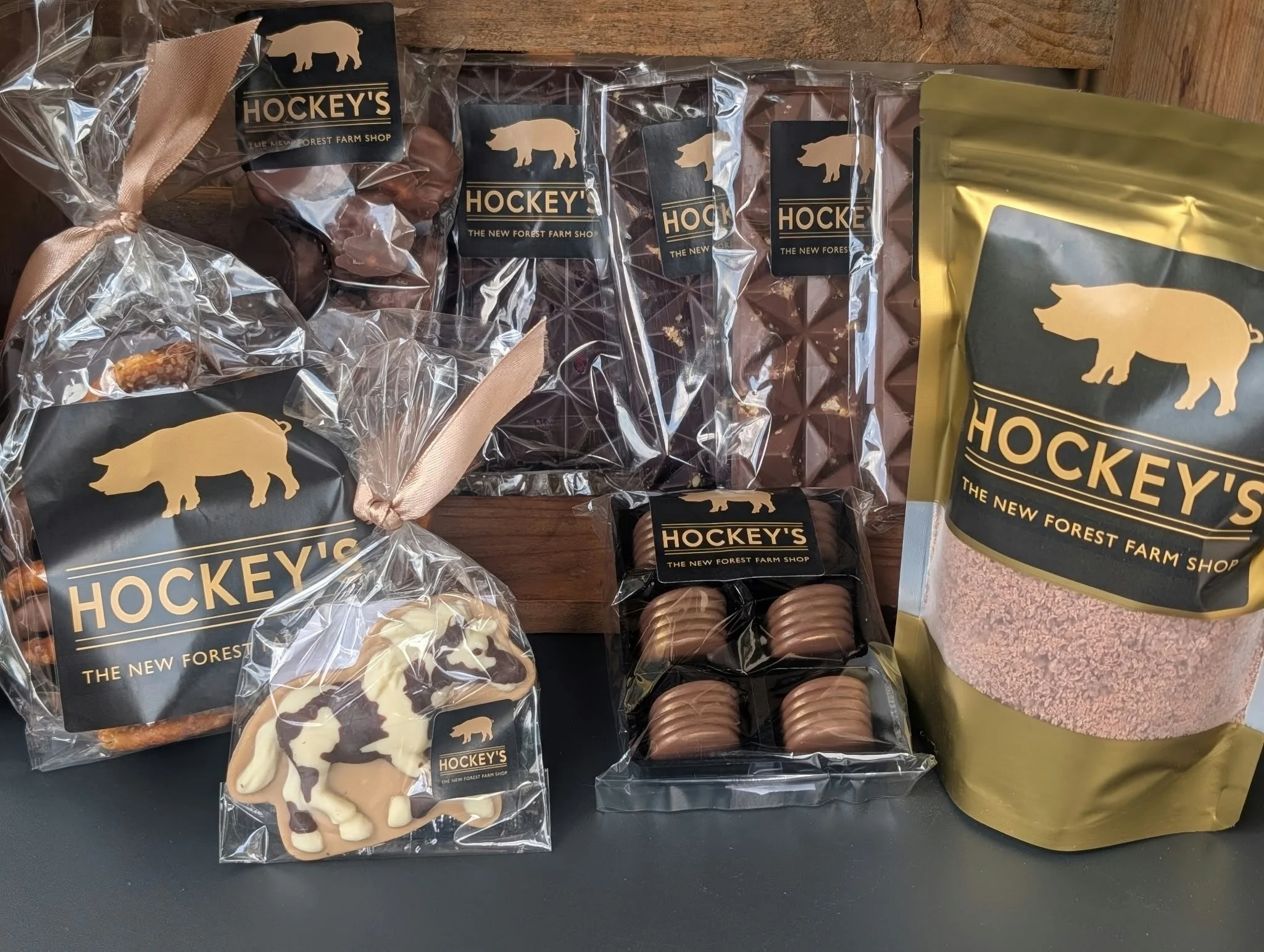 Made locally, inspired by the New Forest and created through collaboration. 🍫🐴

Our new Hockey&rsquo;s chocolate range has been handcrafted for us by The Cocoa Trading Company in Barton on Sea, complete with beautiful New Forest pony shapes alongsi