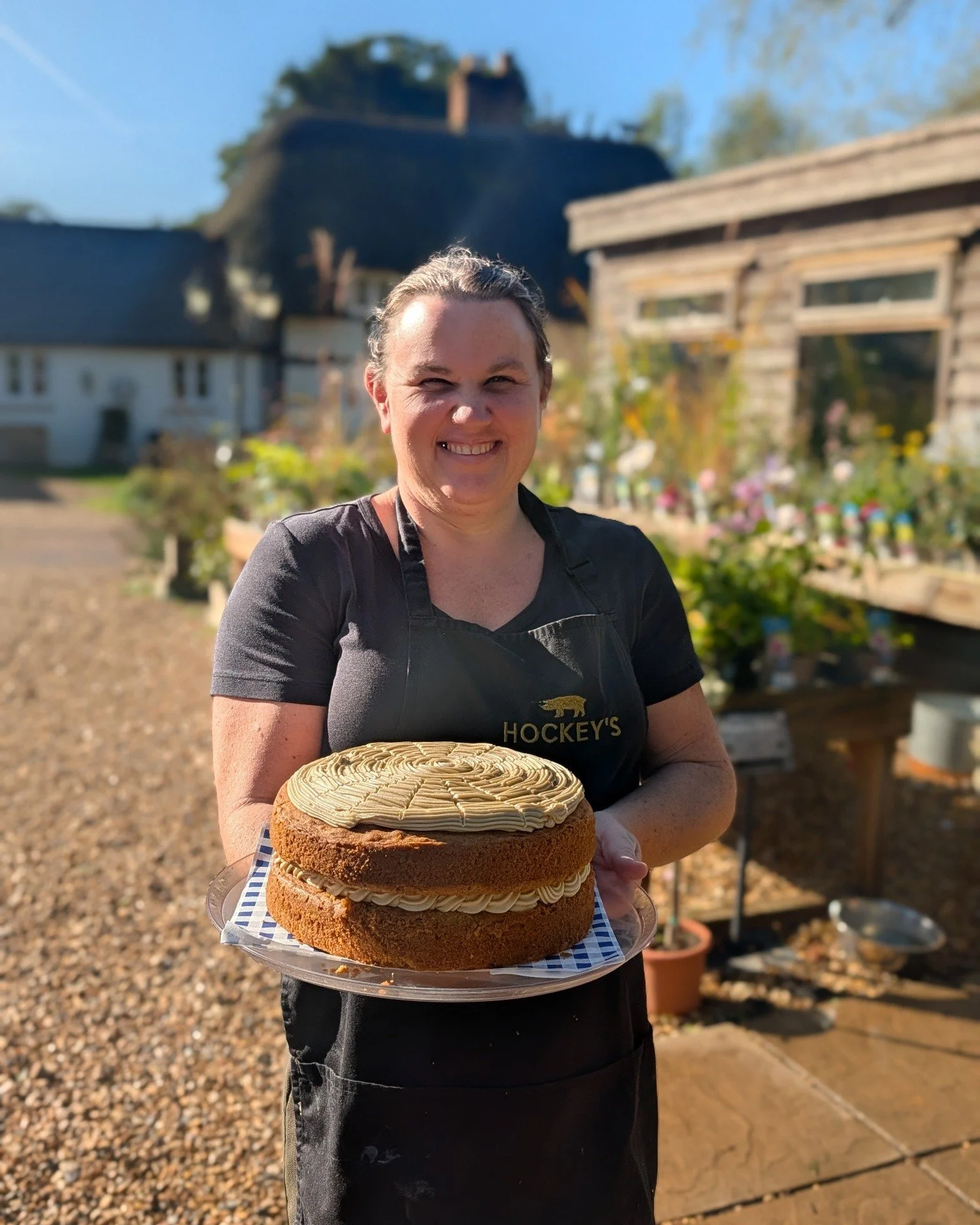 The sun is back and so is the coffee cake! ☀️🍰 Two very welcome returns&hellip; although only one goes with a fork.

Toffee cake and carrot cake are also joining the line-up, just to name a few. Choosing a slice could be the hardest thing you do tod