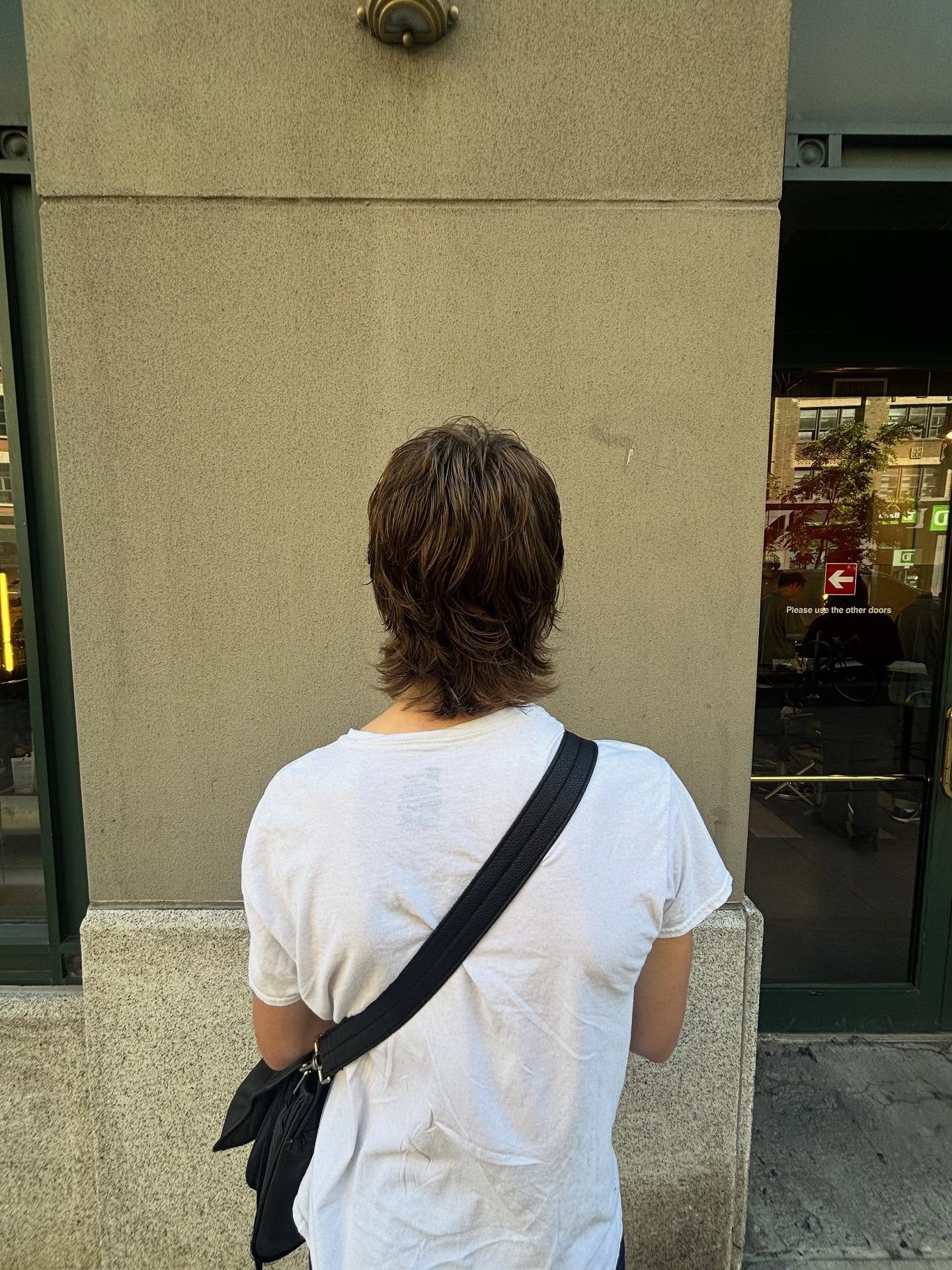 this may come as a surprise to some of you but this is the first mullet i&rsquo;ve ever given
last two slides are the before