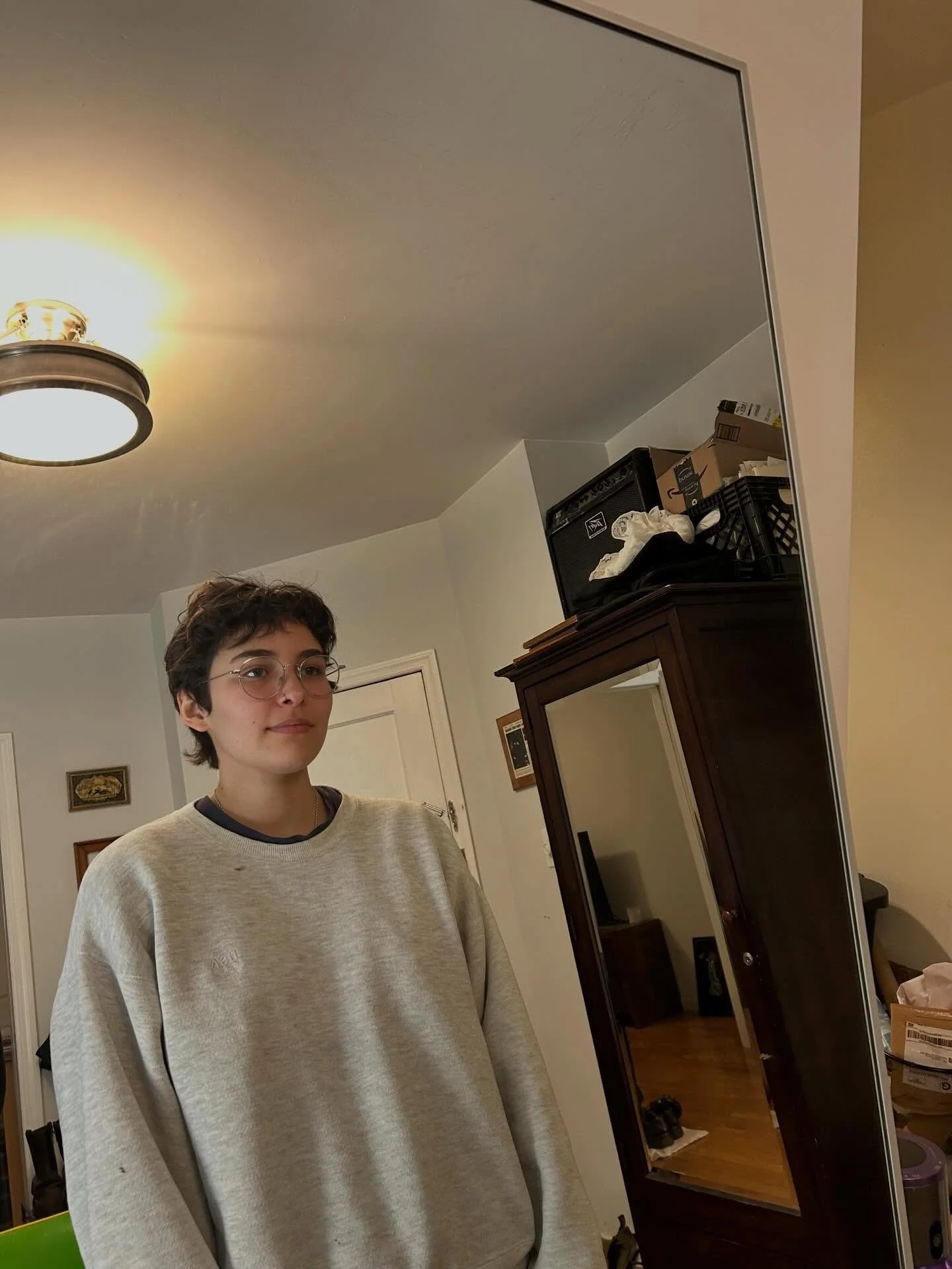 as we know my phone camera is busted so here are some interesting pictures of this awesome haircut i gave luka!!!!!!!!!!