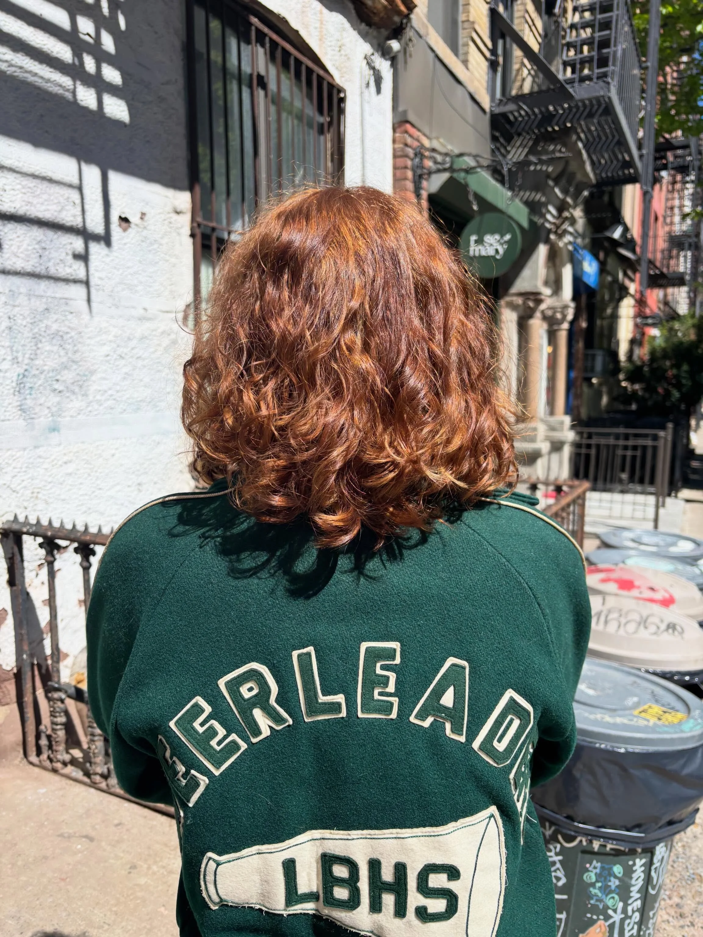 sharon color from class with @shelldoesyourhair yesterday! last two slides are the before