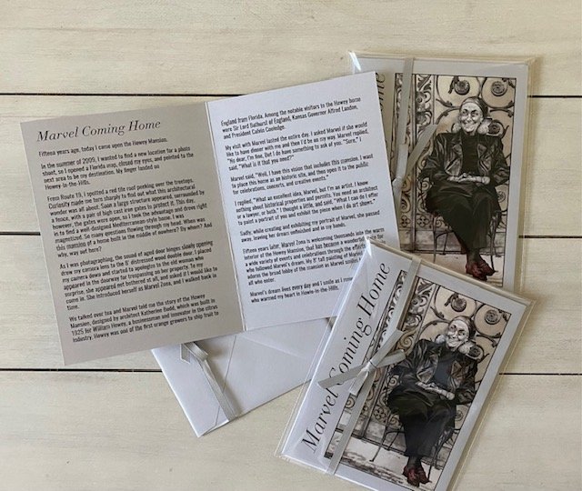 Marvel Note Cards with Story