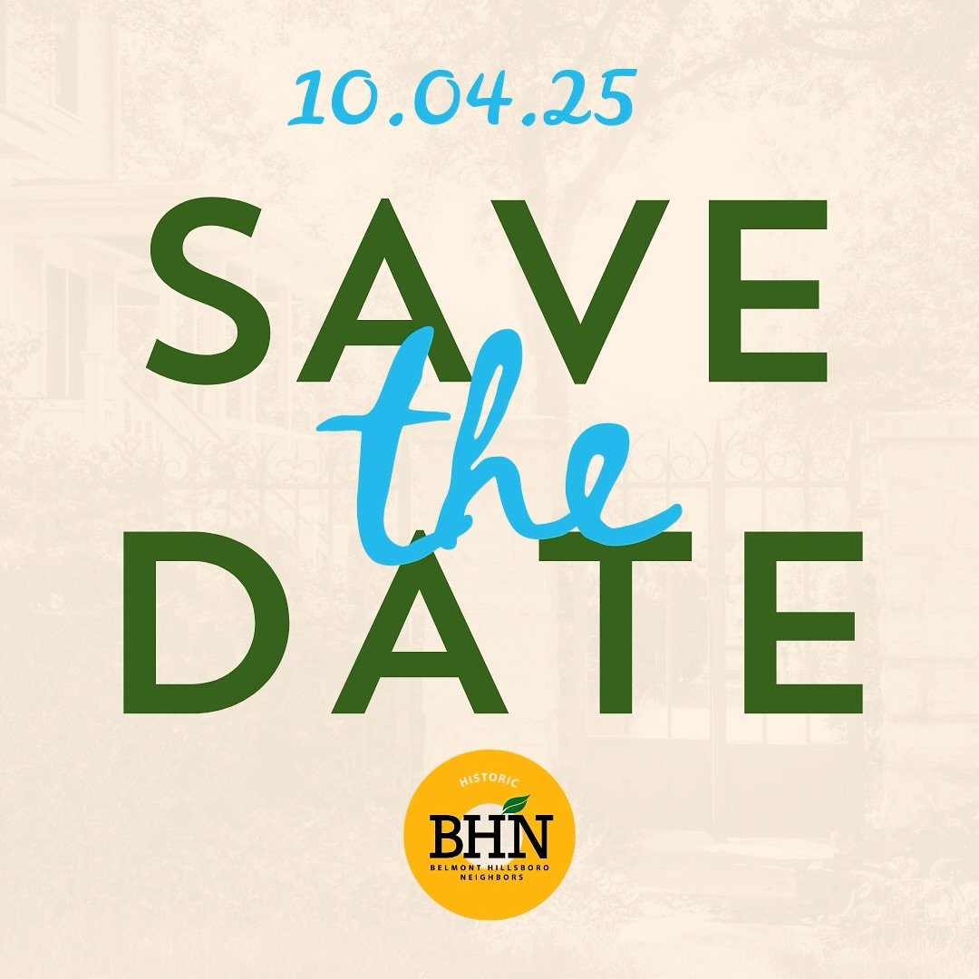🪩 Save the Date 🪩

BHN is celebrating a milestone a long time in the making! We will be announcing this Nashville history-making event, the location and all of the details over the next couple of months. 

Follow our Instagram and share with your B